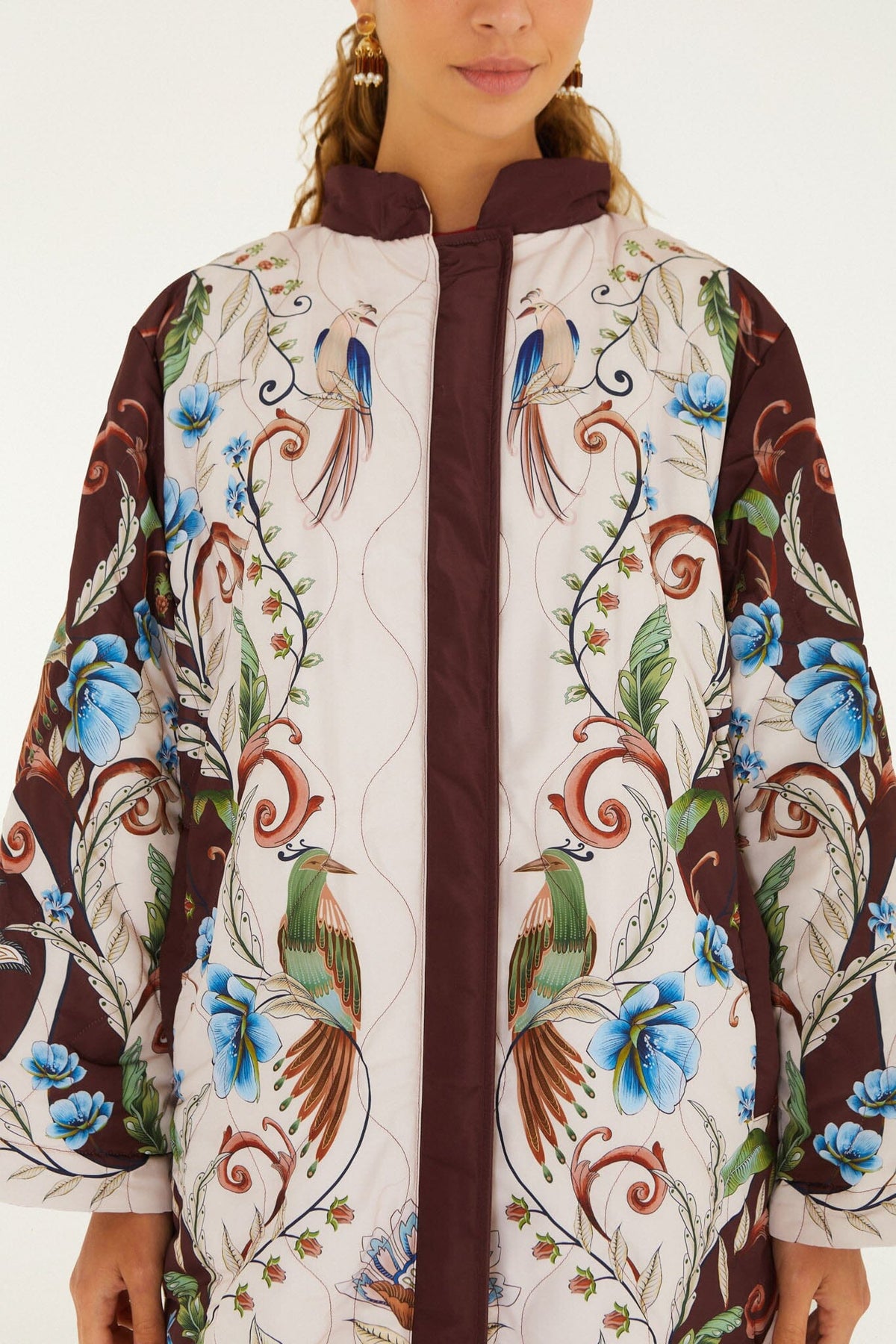 Lunar Boho Reversible Kimono Coat