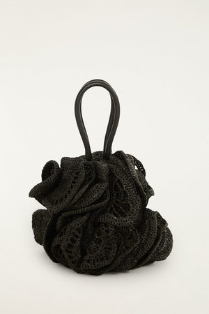 Raffia Flower Bag