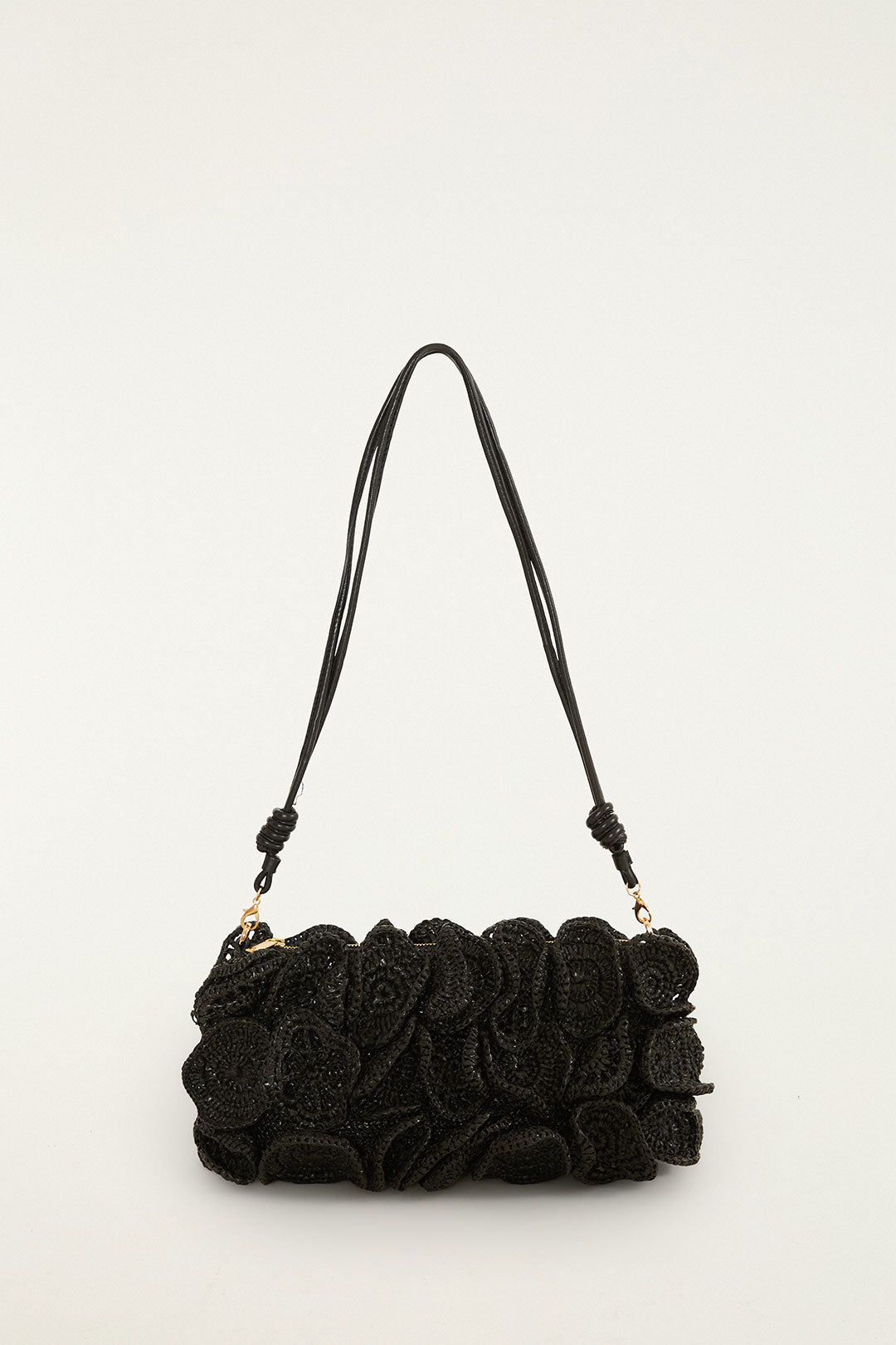 Raffia Flower Clutch