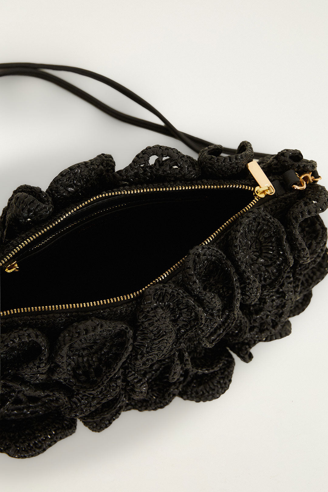 Raffia Flower Clutch