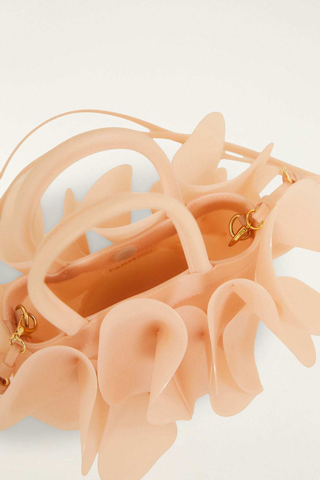 Peach Jelly Flower Bag