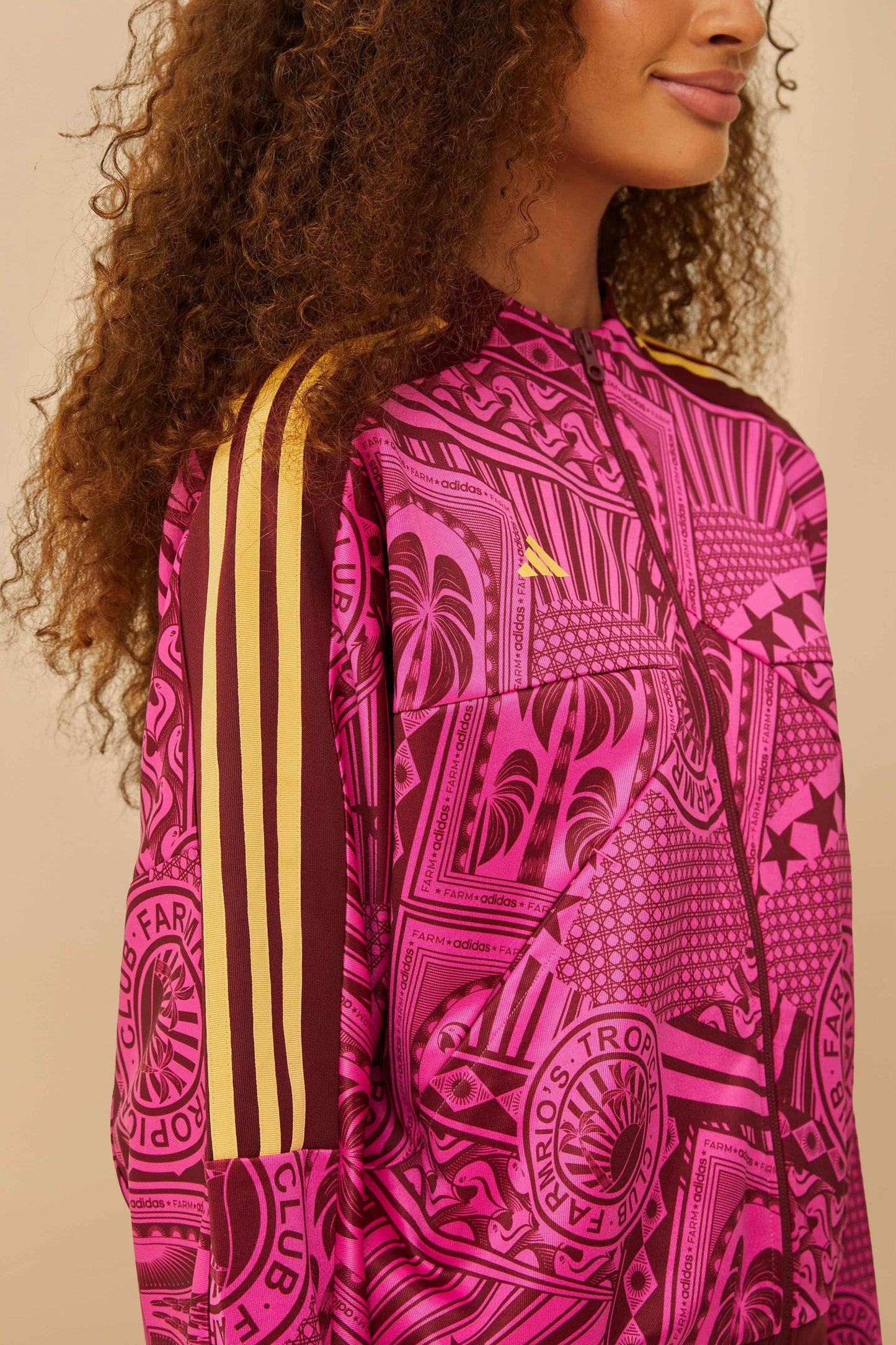 Adidas Tropicla Club Pink Jacket