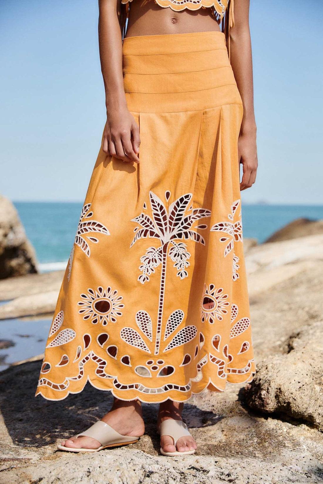 Tie Side Bottom Skirt