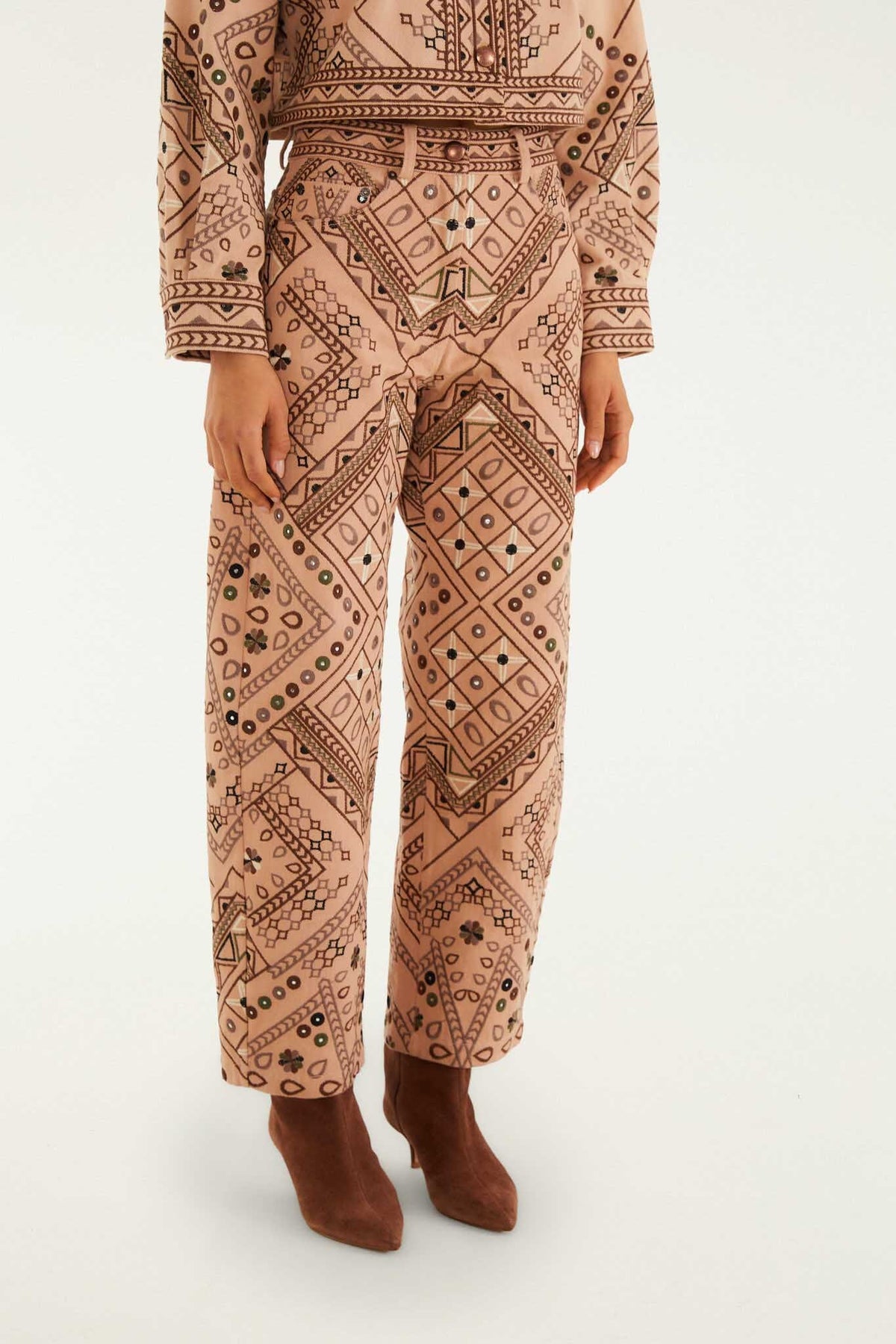 Cosmopolitan Full Print Pants