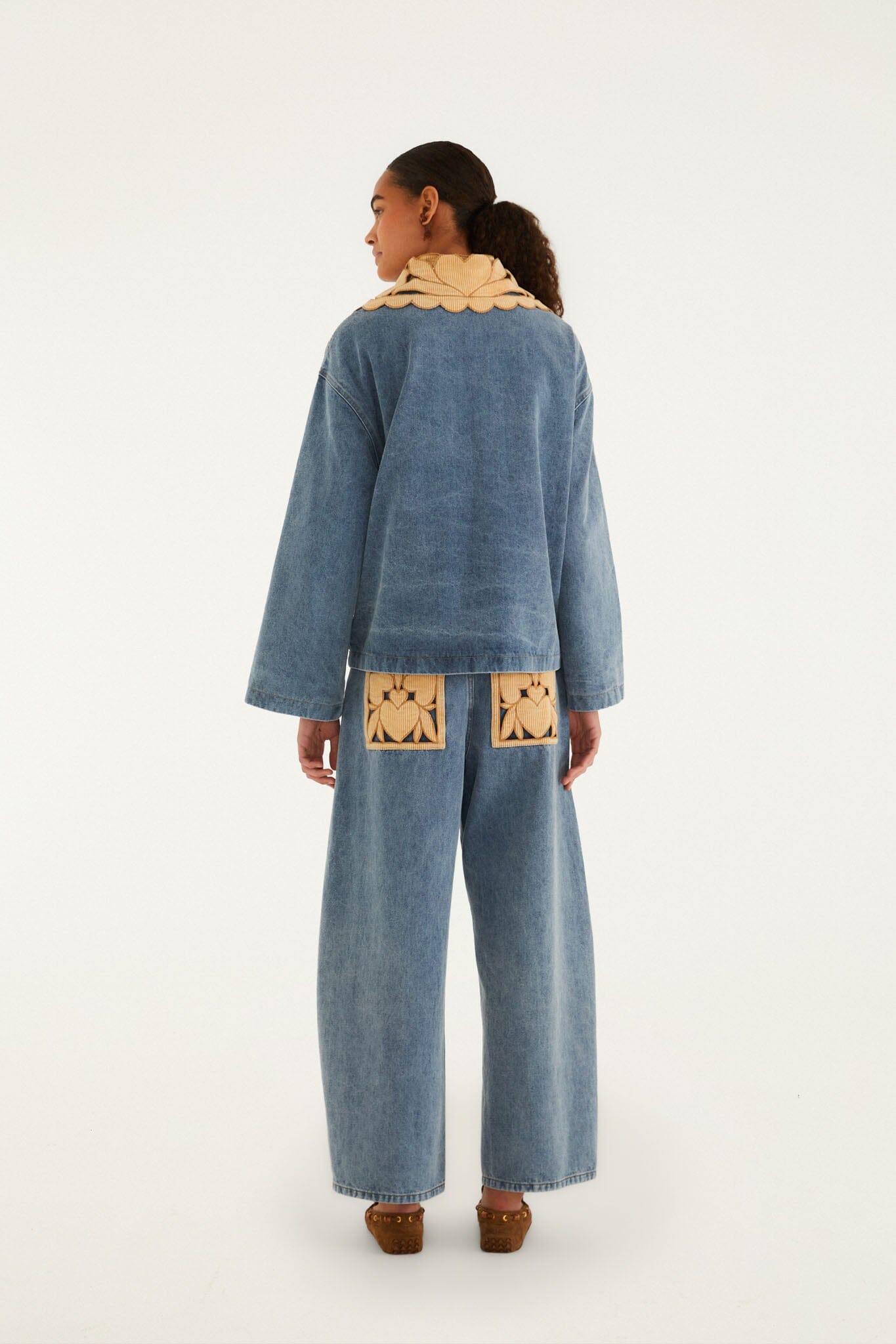 Blue Richelieu Denim Pants