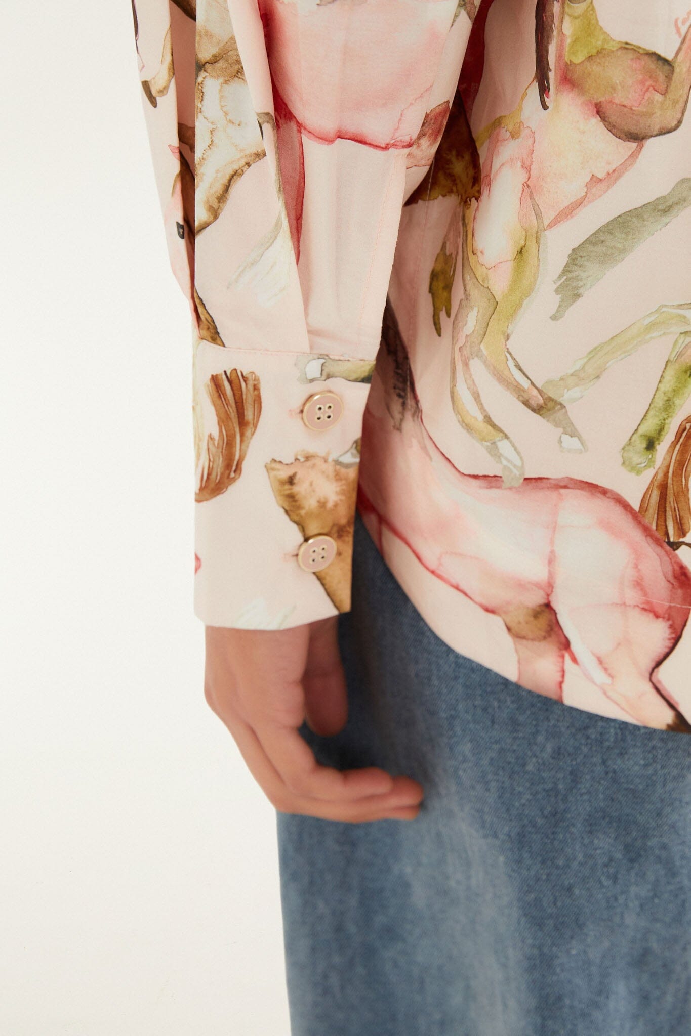 Equestrian Light Pink Shirt