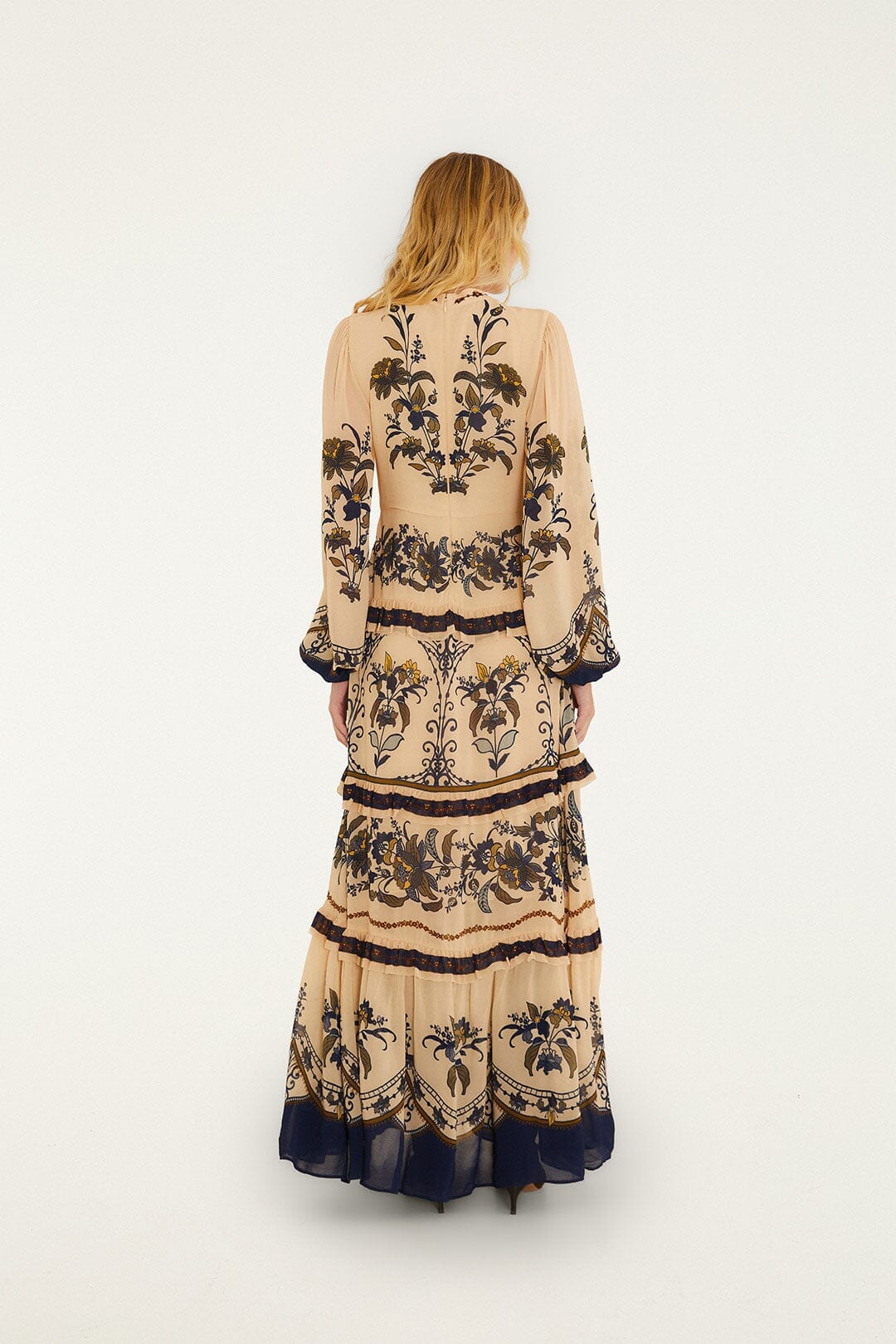 Liz Beige Maxi Dress