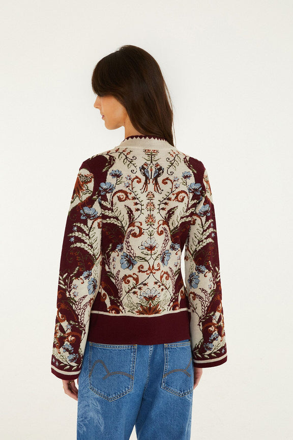Millena Buttoned Knit Cardigan