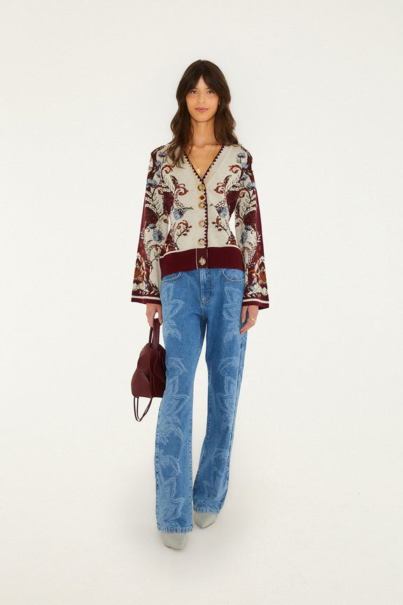 Millena Buttoned Knit Cardigan