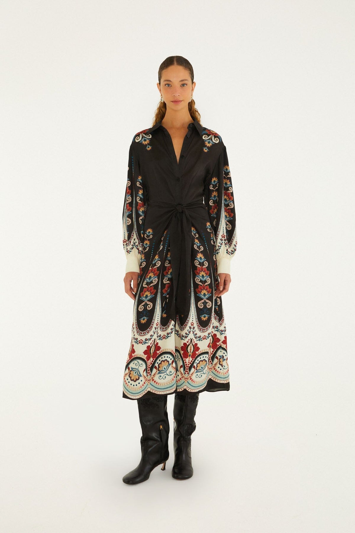 Nikita Winter Black Midi Dress