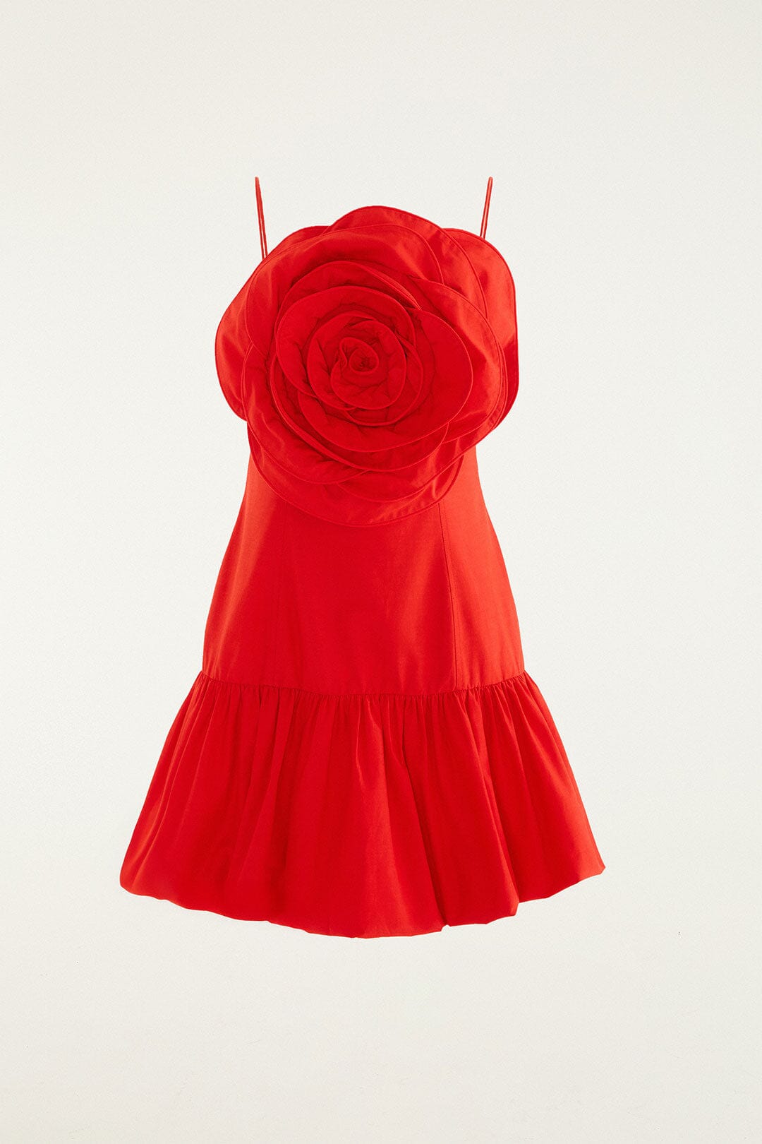 Red Balloon Mini Dress