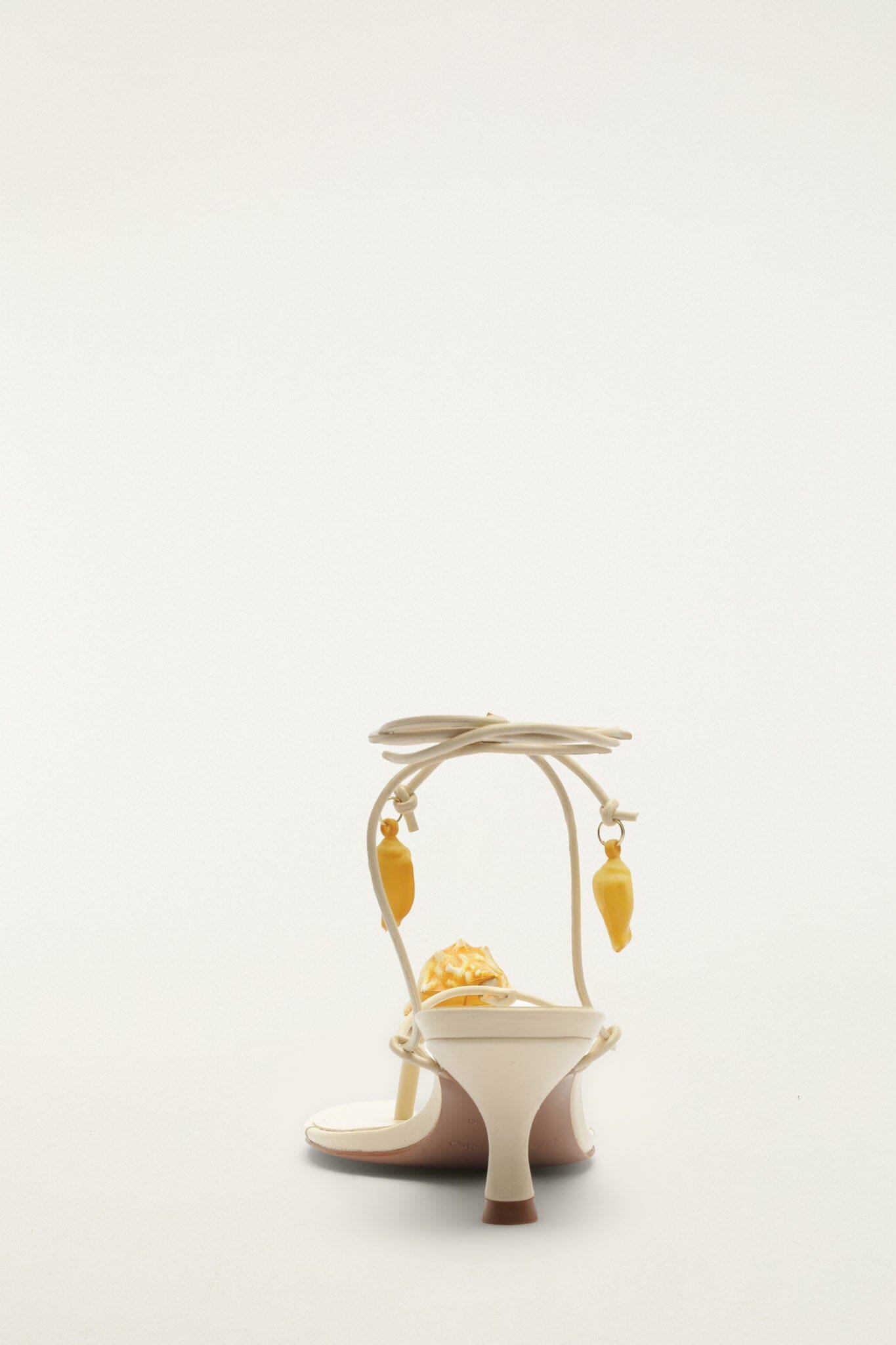Shell Kitten Heel