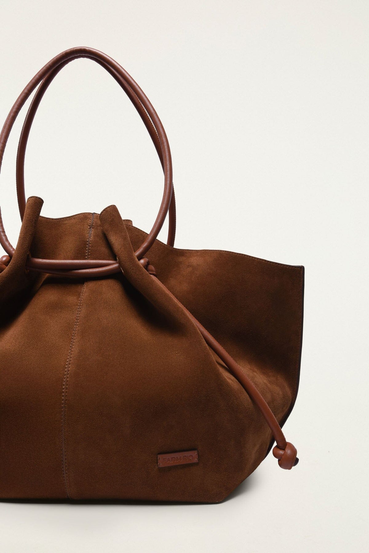 Suede Tote Bag