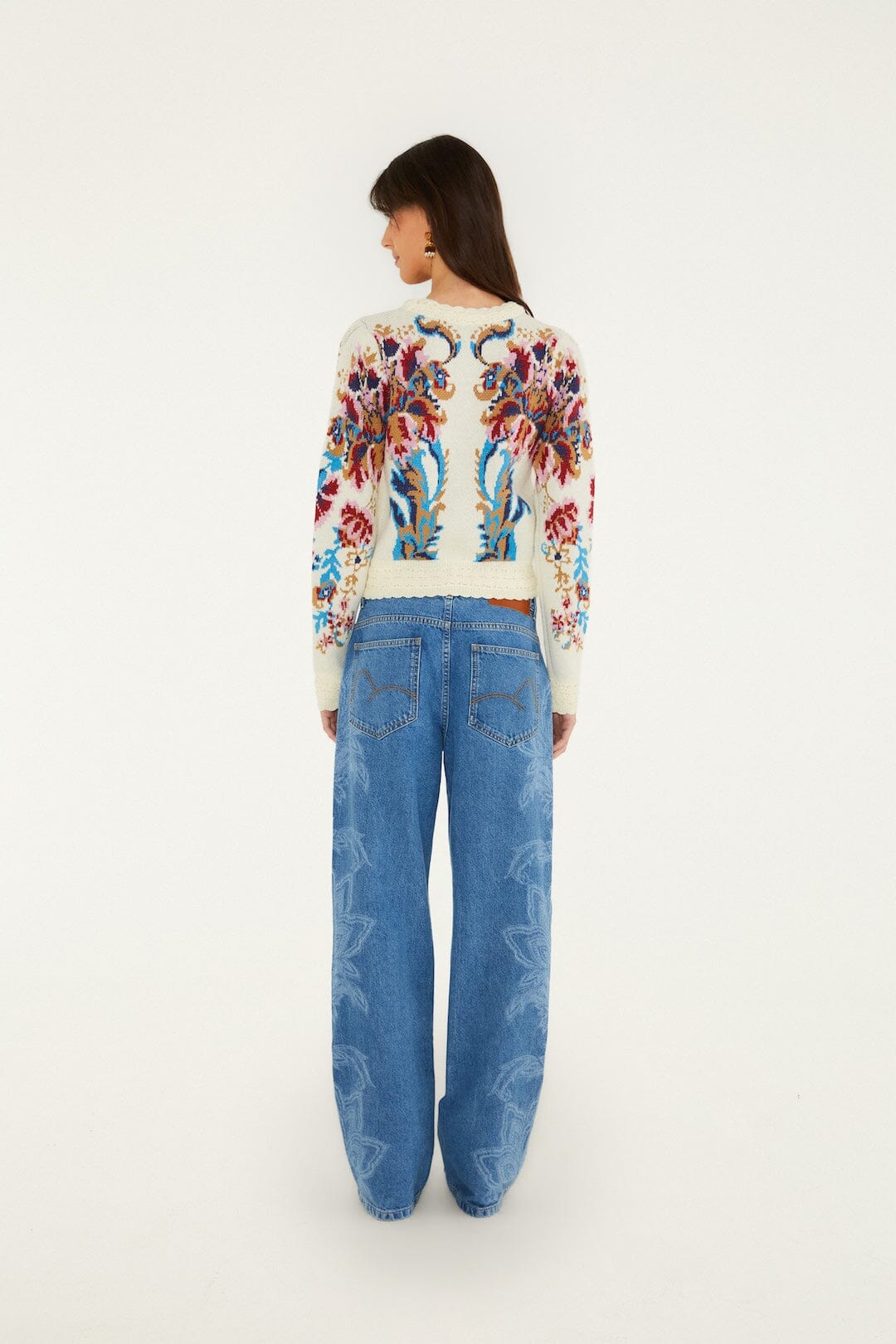 Tapestry Dream Laser Denim Pants